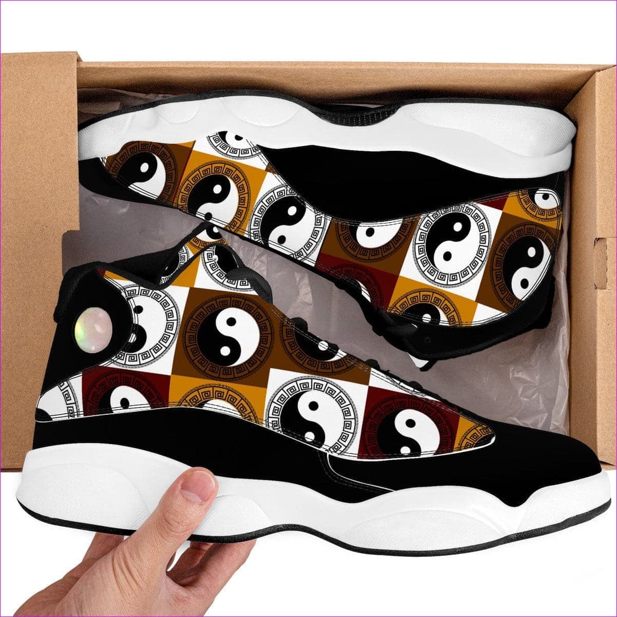 Yin & Yang Basketball Shoes - unisex basketball shoes at TFC&H Co.