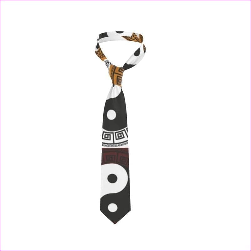Yin Yang Handmade Luxury Silk Tie - Handmade Silk Tie at TFC&H Co.