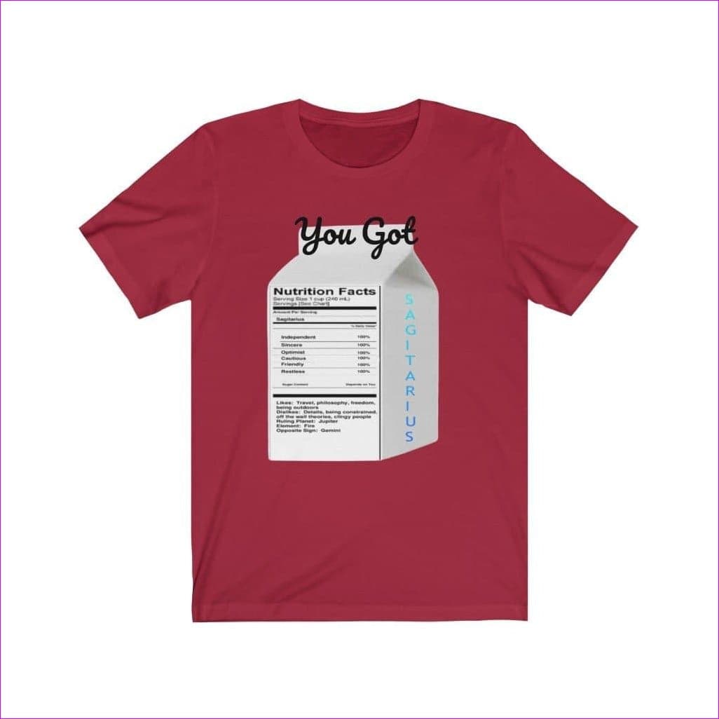 - "Zodiac Serenity: You Got Sagitarius Unisex Jersey Short Sleeve Tee - Unisex T-Shirt at TFC&H Co.