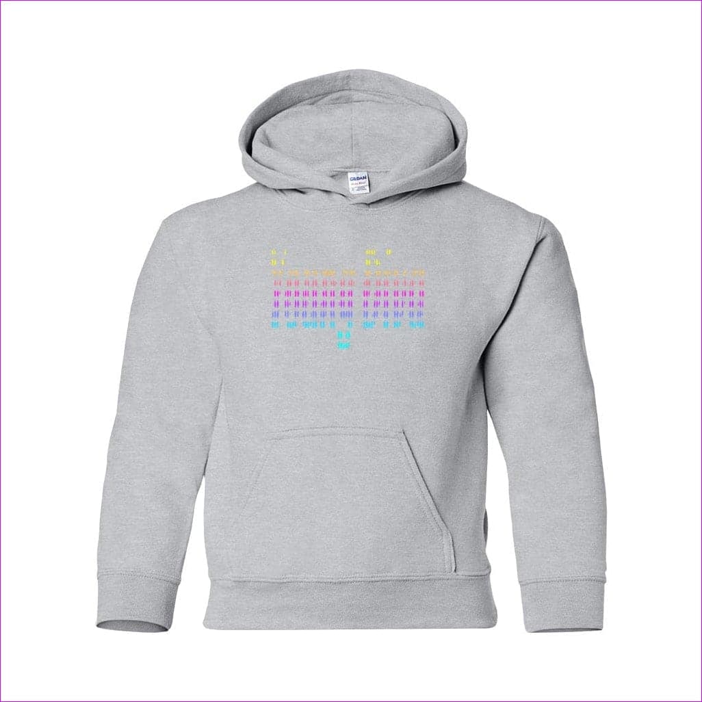 Sports Grey - Young Diva Youth Heavy Blend Hooded Sweatshirt - kids hoodie at TFC&H Co.