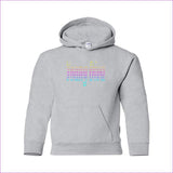 Sports Grey - Young Diva Youth Heavy Blend Hooded Sweatshirt - kids hoodie at TFC&H Co.