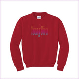 Red - Young Diva Youth Heavy Blend Sweatshirt - Kids sweatshirt at TFC&H Co.
