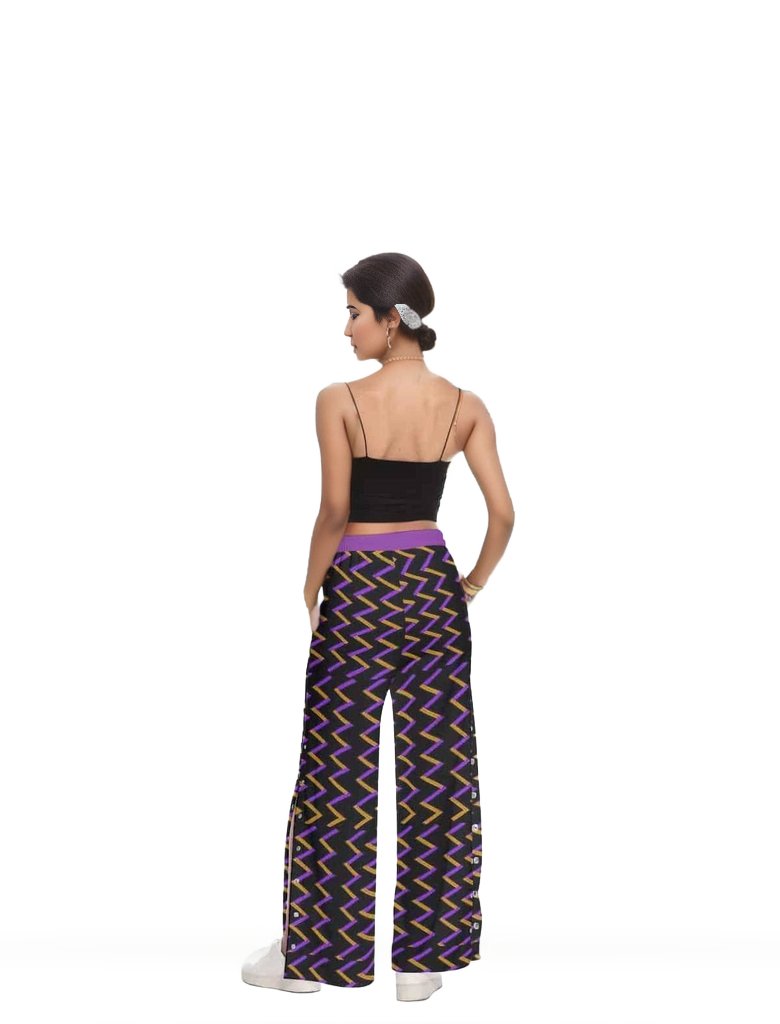 Zag Women's Snap Button Trousers - women's bottoms at TFC&H Co.