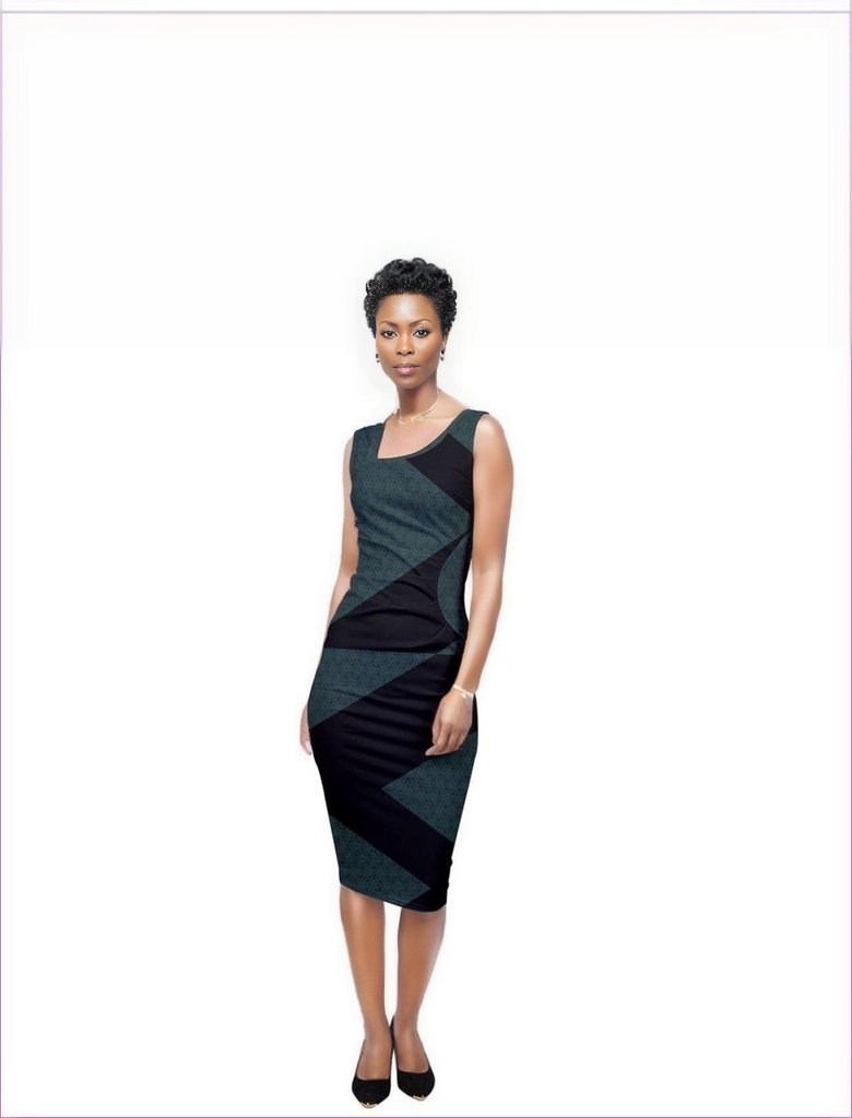 Zig Sleeveless Pencil Dress - women's dress at TFC&H Co.
