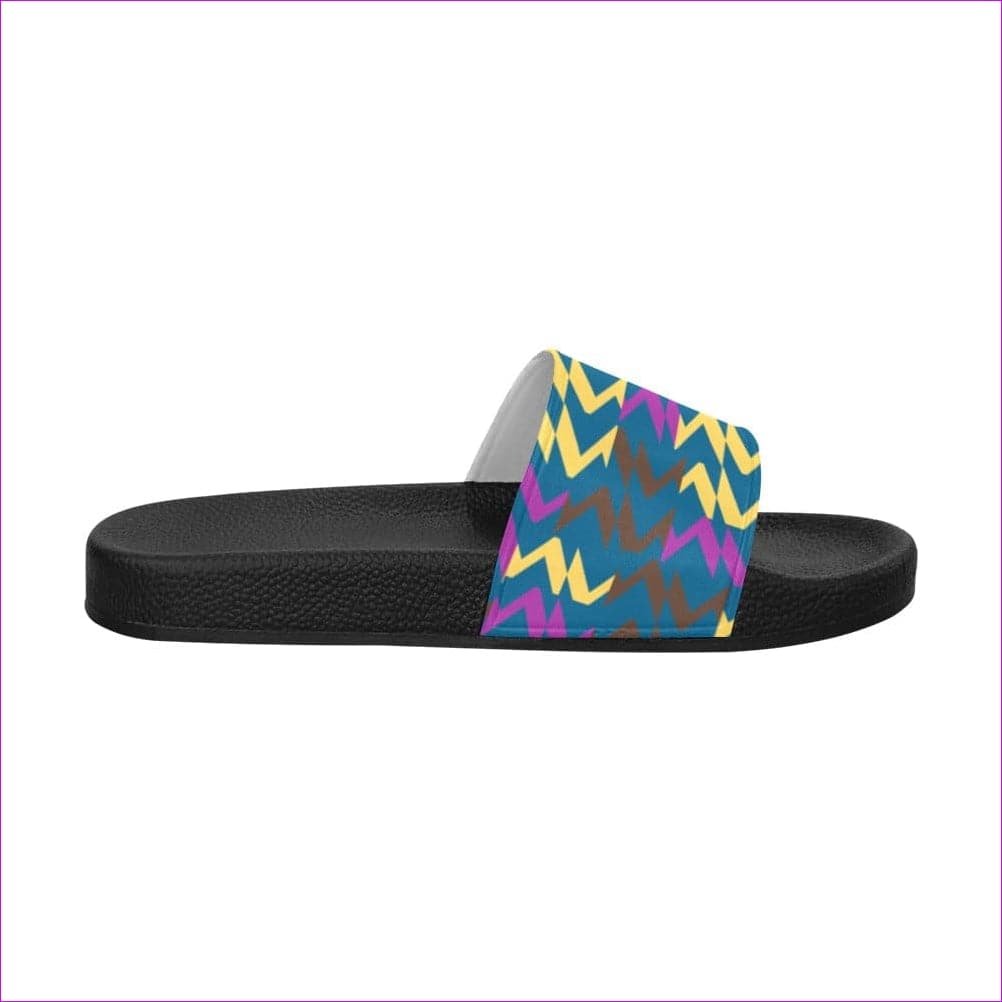 Zig & Zag Women's Slides - women's slides at TFC&H Co.
