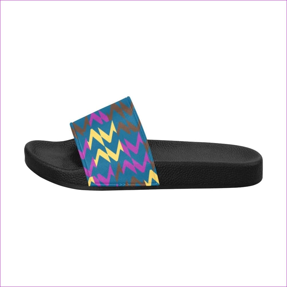Zig & Zag Women's Slides - women's slides at TFC&H Co.