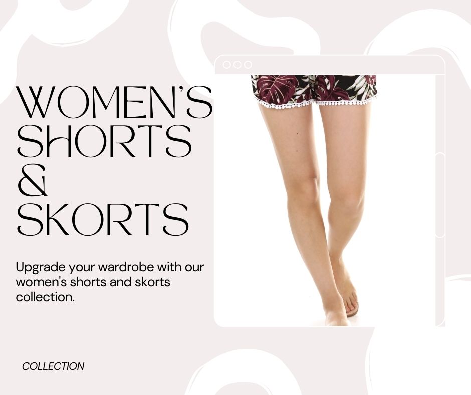 Shop Trendy Women's Shorts & Skorts Collection | Best Deals Inside!
