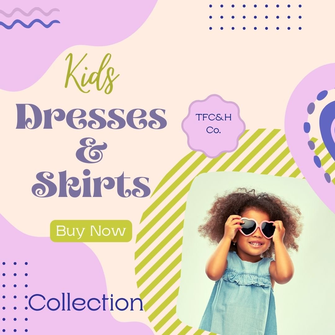 Chic & Trendy Girls' Dresses and Skirts Collection | Shop Now! - TFC&H Co.