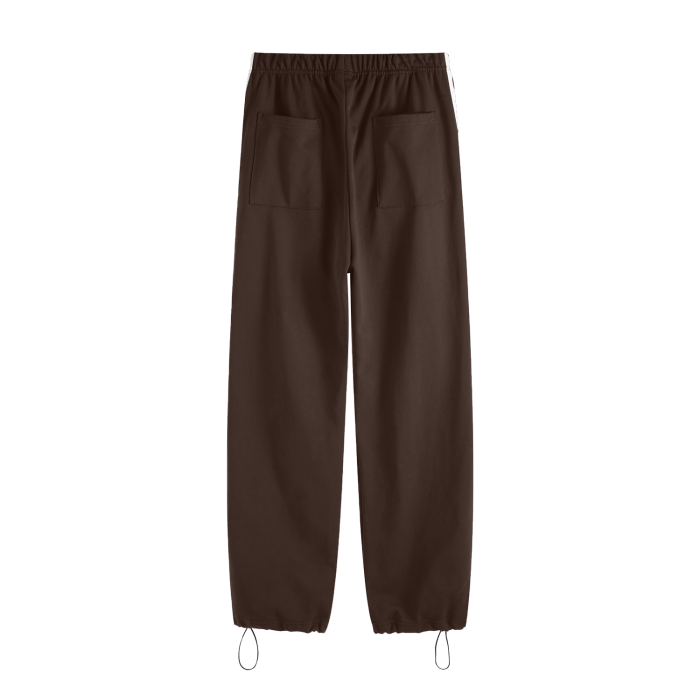 - ClassA1 Streetwear Unisex Heavyweight 440G Vintage Three Bar Contrast Wide-Legged Pants - Sweatpants & Joggers at TFC&H Co.