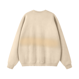 - Teddy Rip Word Streetwear Unisex Colored Gradient Washed Effect Pullover - unisex sweaters at TFC&H Co.