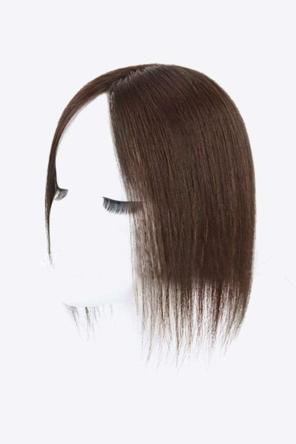 - 12" 13*14" Fully Hand Made Human Virgin Hair Topper 150% Density - hair wig at TFC&H Co.