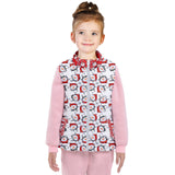 White Zipper - Snow Man's Delight Zip Puffer Matching Christmas Kid's Vest - 2 options - kids vest at TFC&H Co.