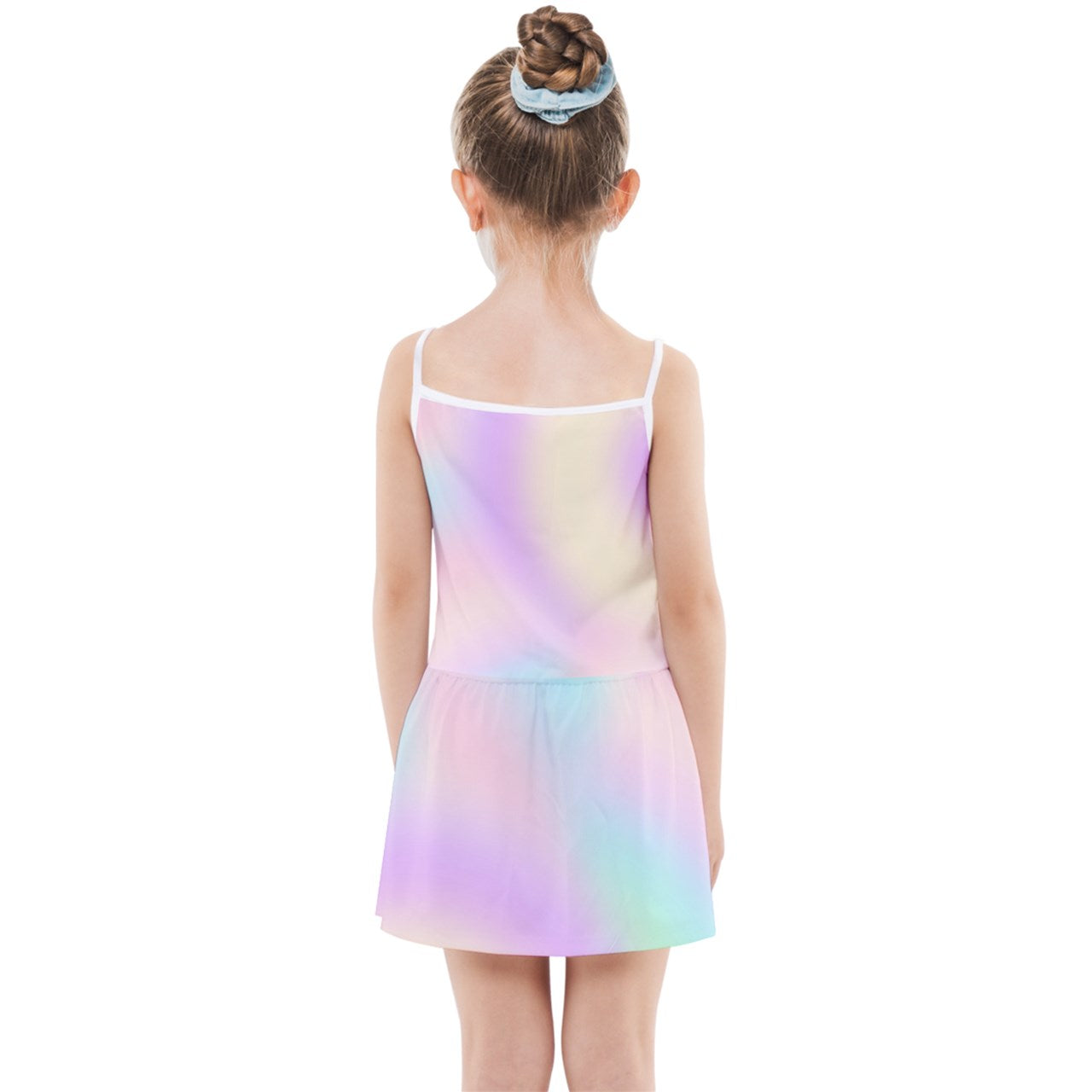 Cotton Candy Prism Kids' Summer Sun Dress