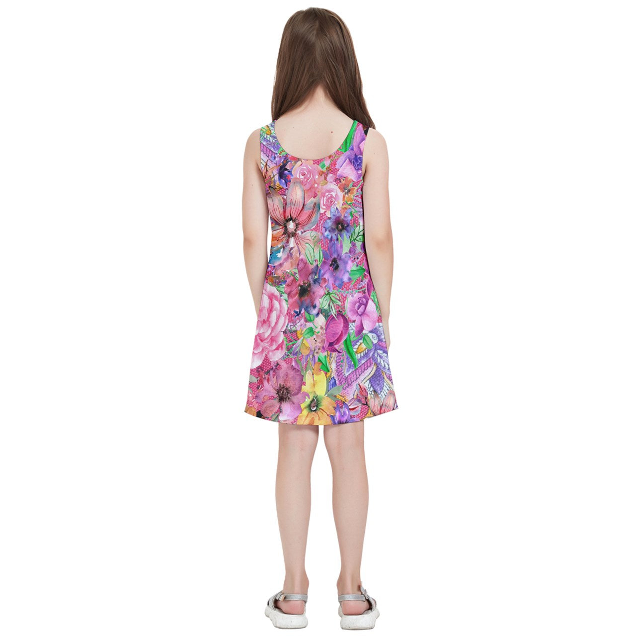 Nothing but Floral Kids' Lightweight Sleeveless Dress