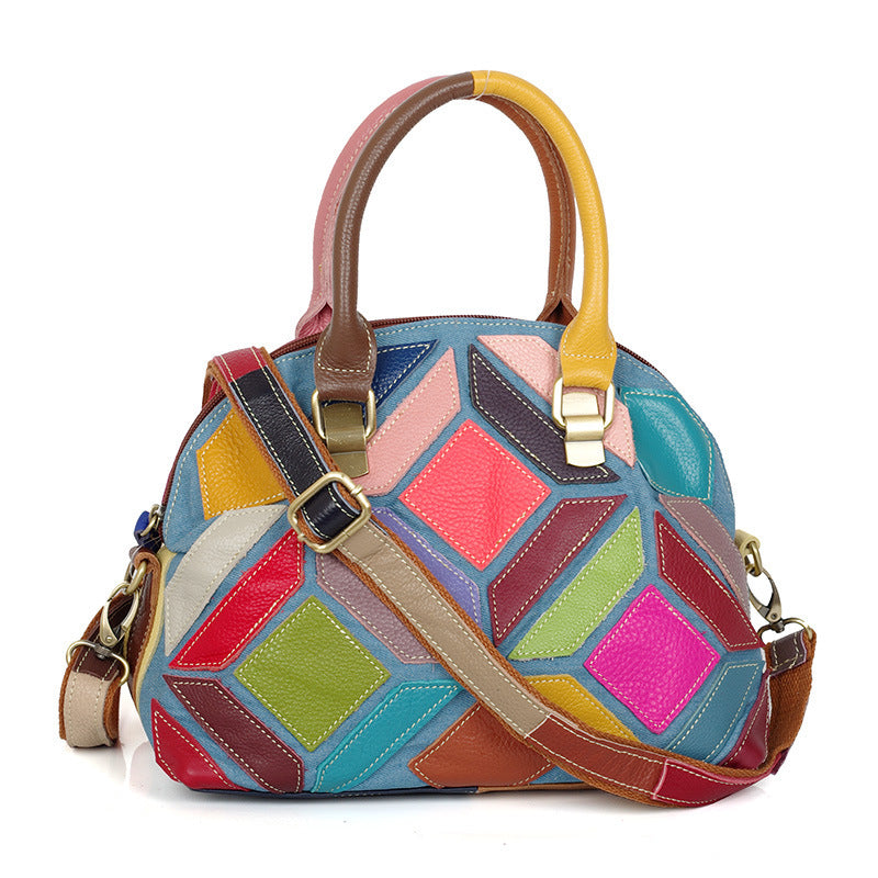 Multi-color - Casual Leather Purse - handbag at TFC&H Co.