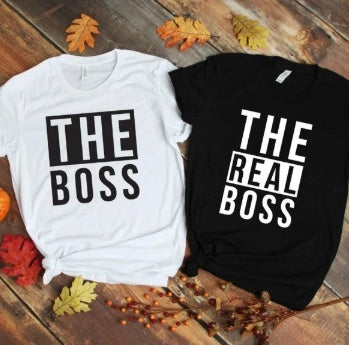 - Boss Couples T-Shirts - unisex t-shirt at TFC&H Co.