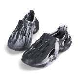 Black - Freaky Season Mens EVA Mens Clog Slides Sandals - mens clogs at TFC&H Co.