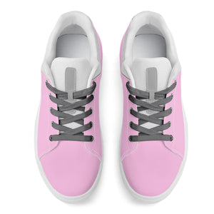 - Pink Unisex Lightweight Brand Low Top PU Mesh Skateboard Shoes - unisex sneakers at TFC&H Co.