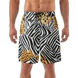 Black - Animal Mens Lightweight Hawaiian Beach Shorts - men's shorts at TFC&H Co.