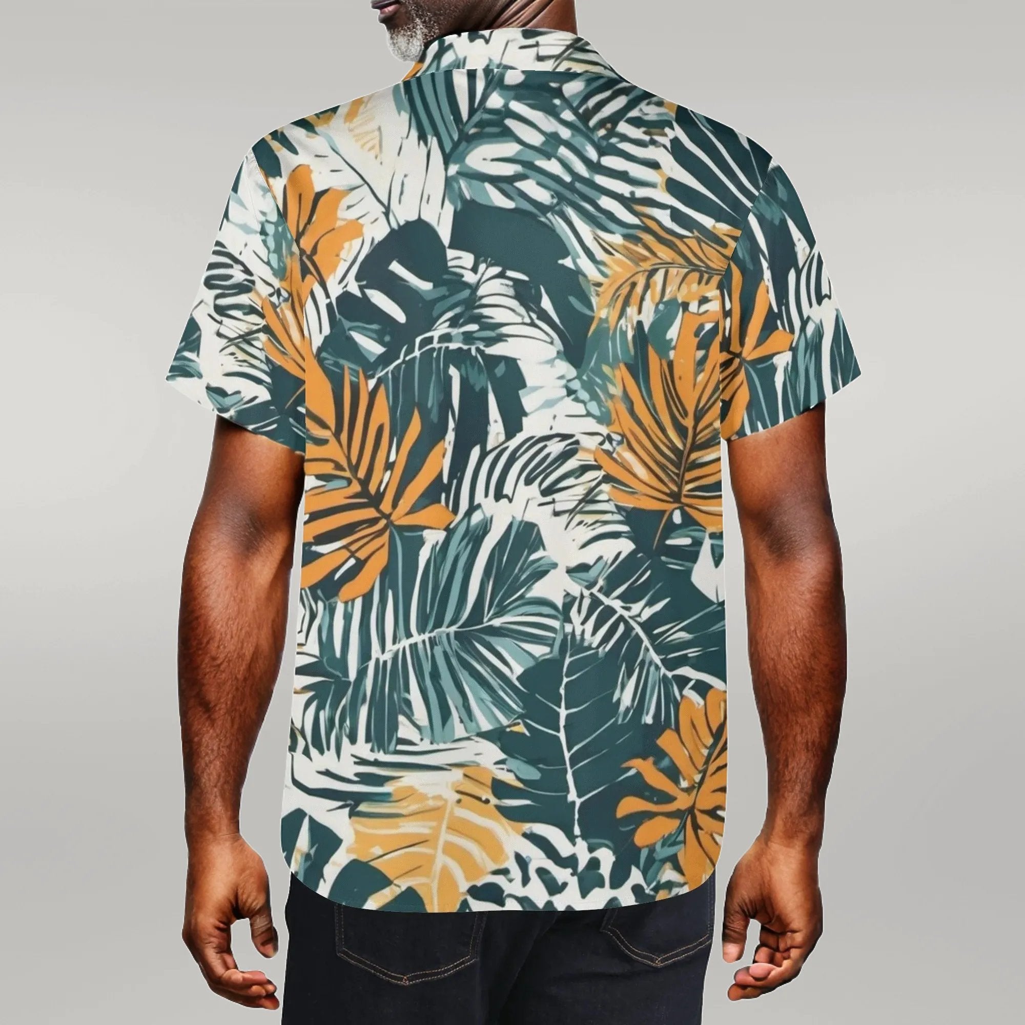 - Jungle Voyage Mens Casual Hawaiian Shirt - mens hawaiian shirt at TFC&H Co.