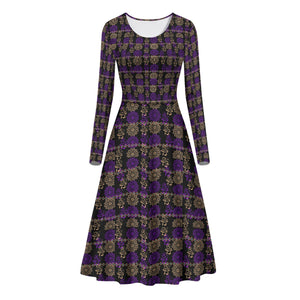 - Royal Hues Womens Long Sleeve Flowy Long Dress - womens dress at TFC&H Co.