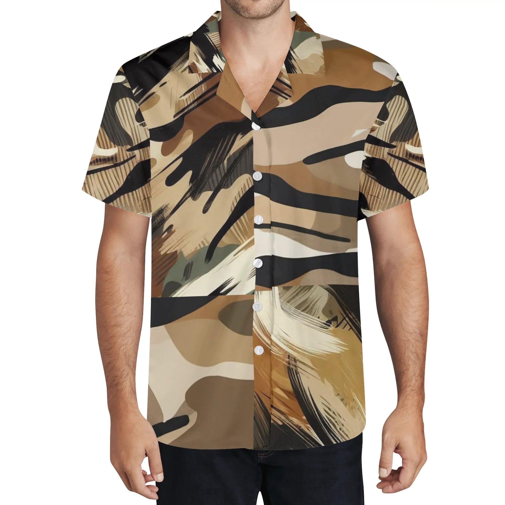 Designer Mens Casual Hawaiian Shirt