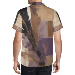 - Resort Wear|Purple Haze Mens Casual Hawaiian Shirt - mens hawaiian shirt at TFC&H Co.