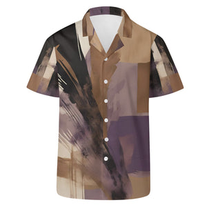 - Resort Wear|Purple Haze Mens Casual Hawaiian Shirt - mens hawaiian shirt at TFC&H Co.