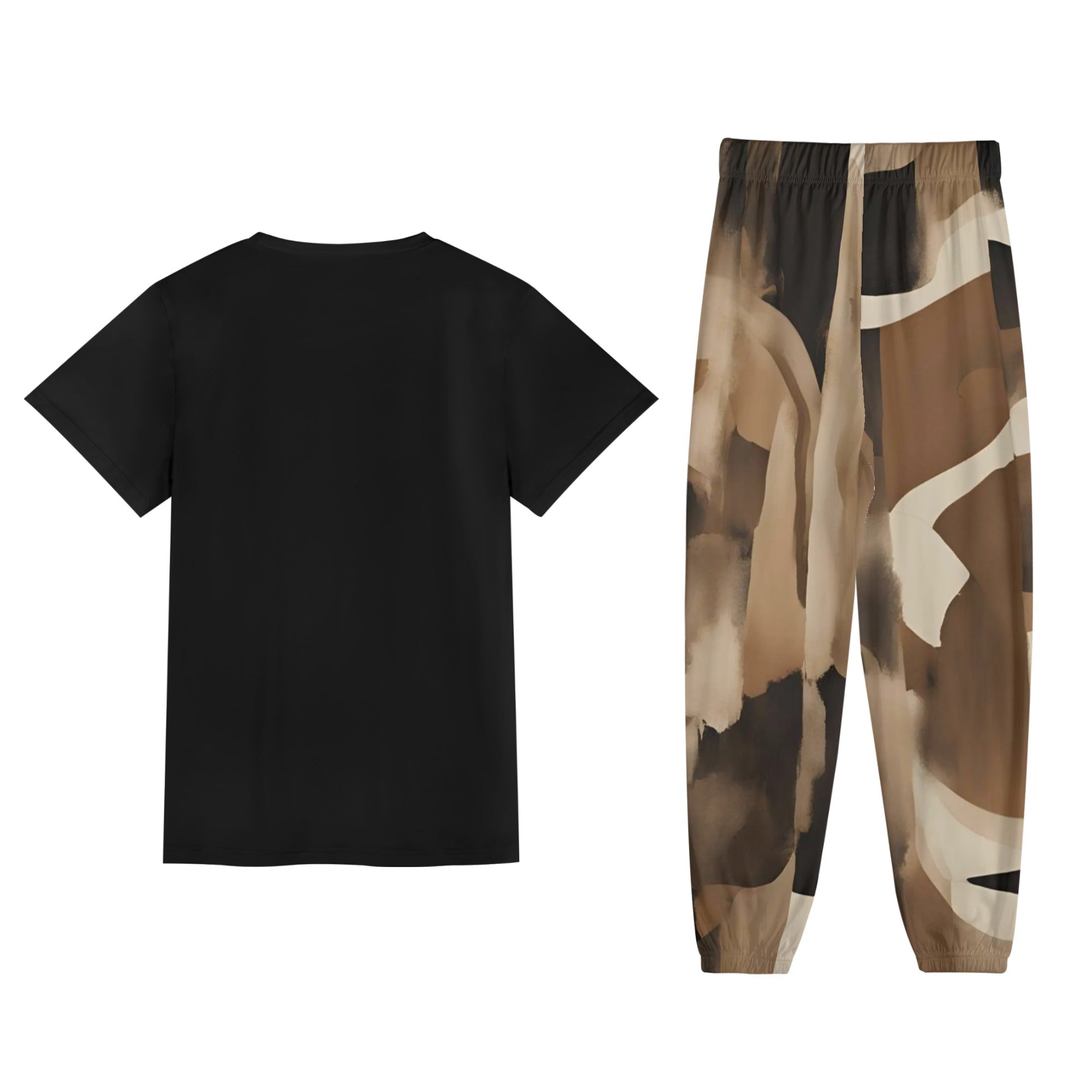 - Designer 2 Mens Short Sleeve Sports Outfit Set - mens pants set at TFC&H Co.
