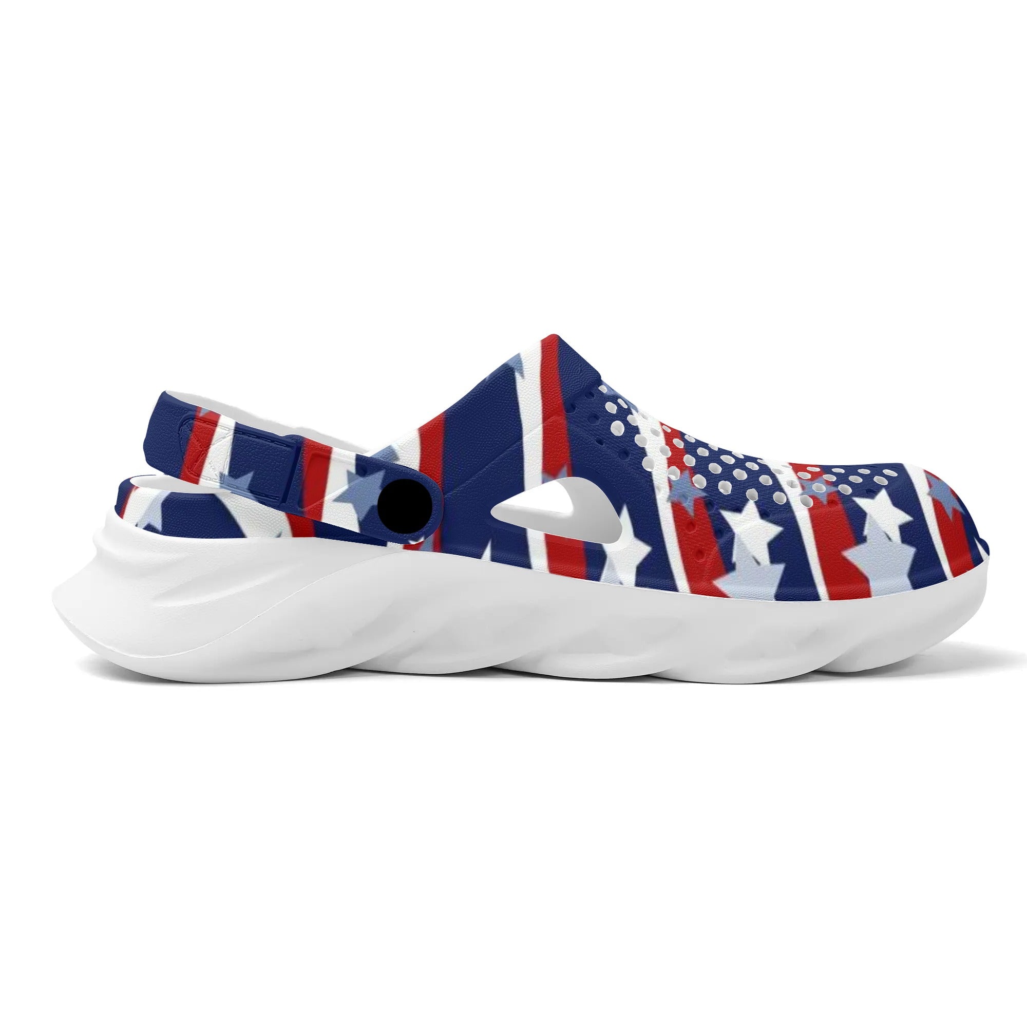 - 4th of July Patriotic Womens Summer Beach Hollow Out Sandals - womens shoes at TFC&H Co.