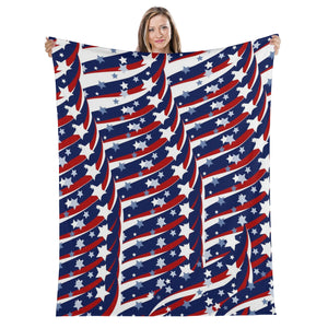 - Patriotic 4th of July Flannel Breathable Picnic Blanket - blanket at TFC&H Co.