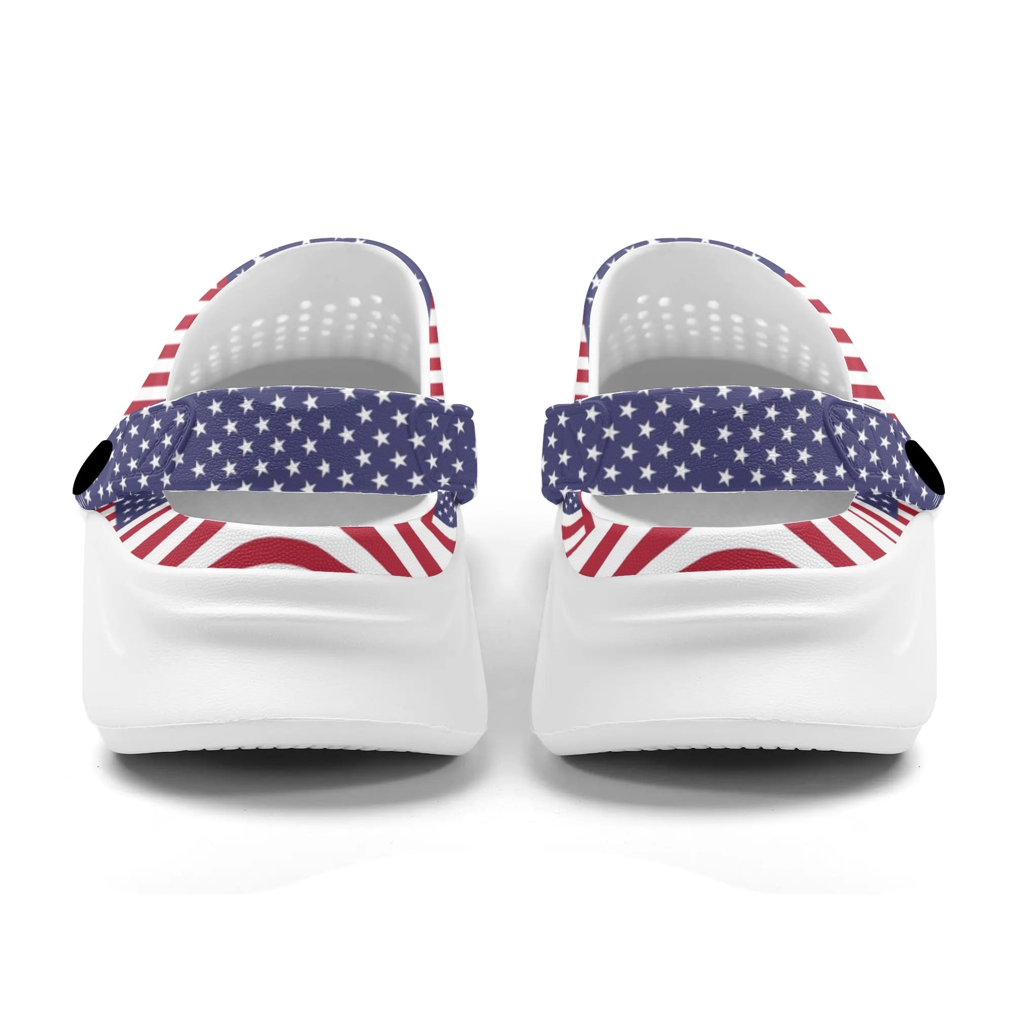 - 4th of July Patriotic Mens Summer Beach Hollow Out Sandals - mens shoes at TFC&H Co.