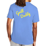 Light Blue - Grill Daddy Back Print Champion Men's T-shirt - mens t-shirt at TFC&H Co.