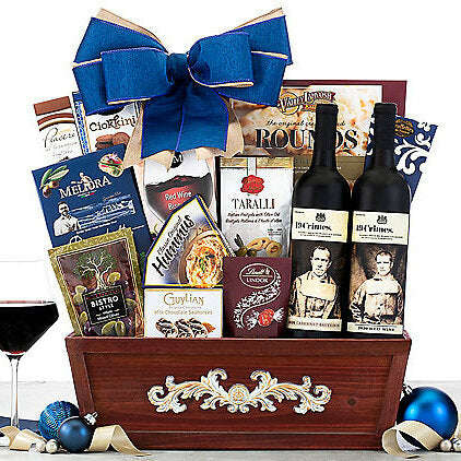 - 19 Crimes Red Duet: Wine Gift Basket - Gift basket at TFC&H Co.