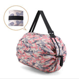 Pink camouflage - Foldable Storage Portable Large-capacity Extended Tote Bag - tote bag at TFC&H Co.
