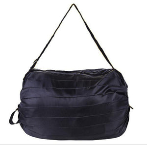 Black - Foldable Storage Portable Large-capacity Extended Tote Bag - tote bag at TFC&H Co.