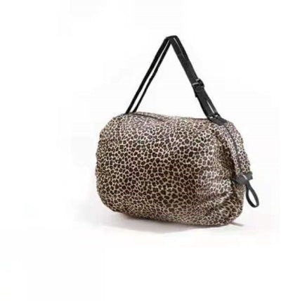 Leopard - Foldable Storage Portable Large-capacity Extended Tote Bag - tote bag at TFC&H Co.