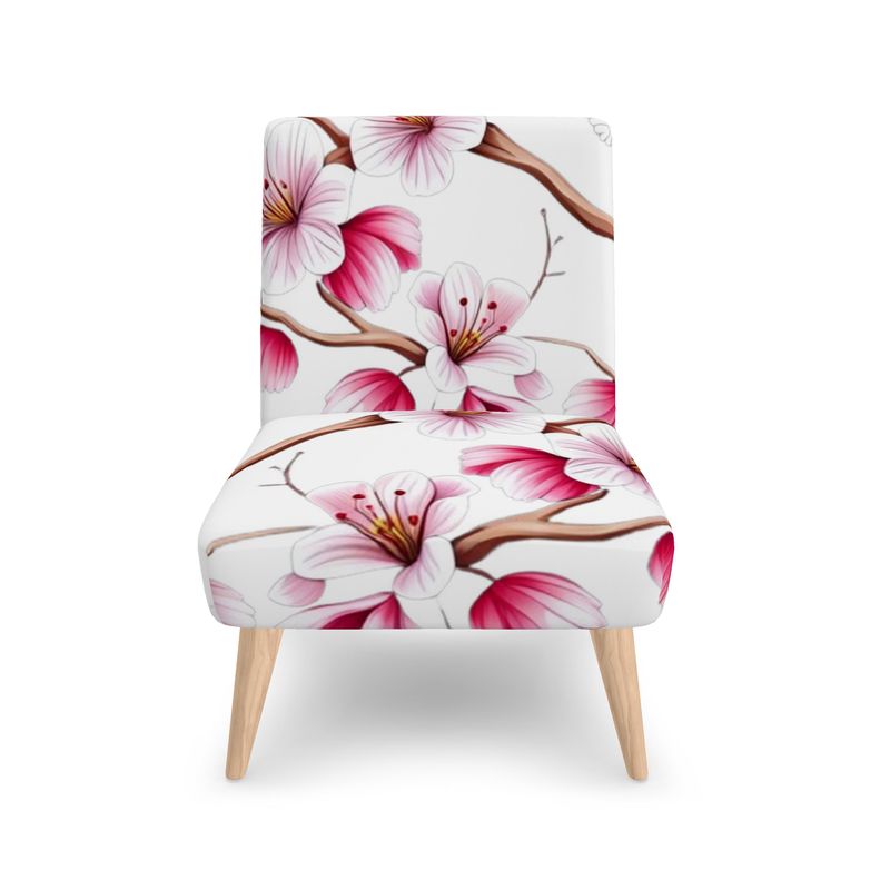 Cherry Blossom Occasional Chair in white