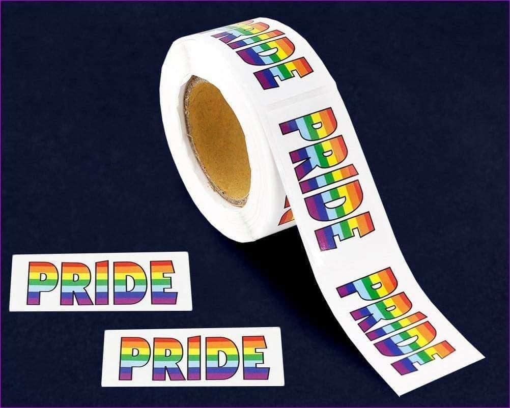 Default Title - 250 Rainbow Pride Stickers (250 Stickers) - sticker at TFC&H Co.