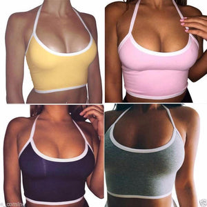 - New Halter Bralette Crop Top for Women - womens bralette at TFC&H Co.