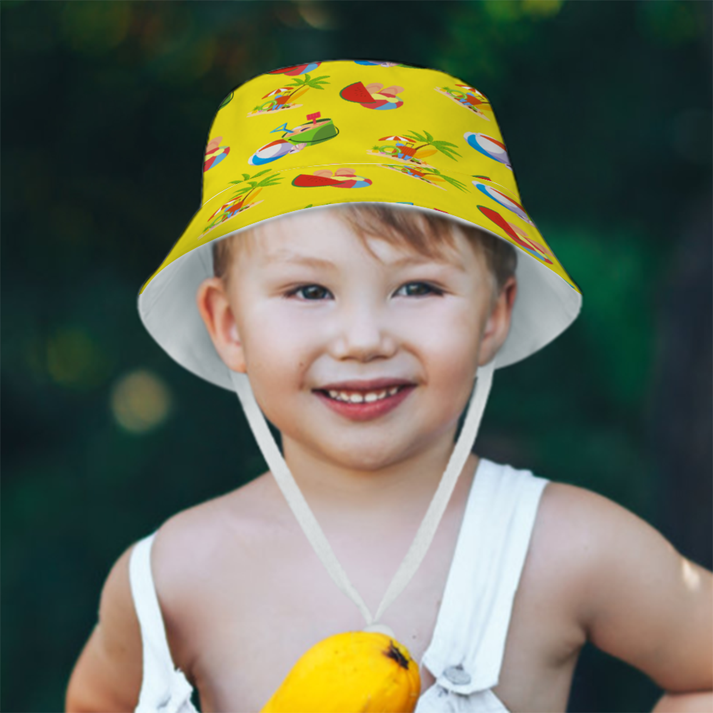 - Beach goods Children's Fisherman's Hat, Sun Protection Casual Style Wide-Brimmed Fisherman's Hat - kids hat at TFC&H Co.