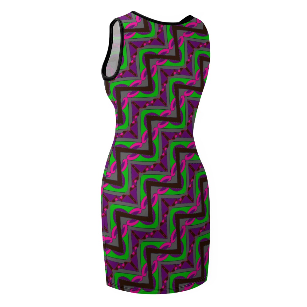 Maze Temperament Slim Fit Sleeveless Tank Dress - women's dress at TFC&H Co.