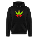 black - 420 Wear Glitz Print Champion Unisex Powerblend Hoodie - Ships from The US - Champion Unisex Powerblend Hoodie at TFC&H Co.