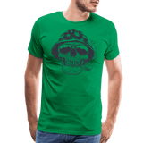 kelly green - Premium Men's T-Shirt - 420 Wear | Weed Skull Design | Soft, Comfortable, Durable - Mens Premium T-Shirt | Spreadshirt 812 at TFC&H Co.