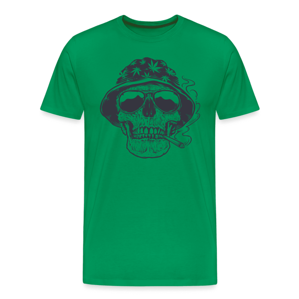 - Premium Men's T-Shirt - 420 Wear | Weed Skull Design | Soft, Comfortable, Durable - Mens Premium T-Shirt | Spreadshirt 812 at TFC&H Co.