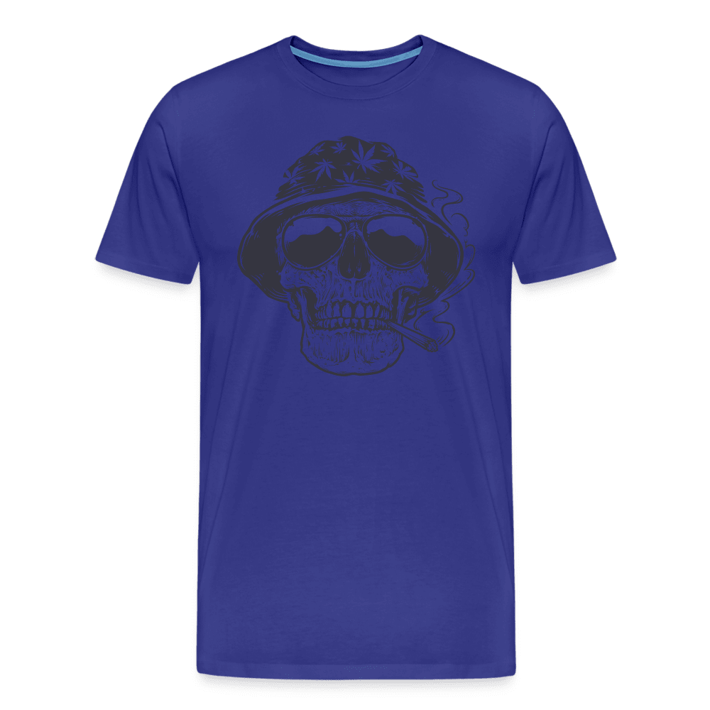 royal blue - Premium Men's T-Shirt - 420 Wear | Weed Skull Design | Soft, Comfortable, Durable - Mens Premium T-Shirt | Spreadshirt 812 at TFC&H Co.