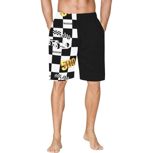 - Indy 500 Block Basketball Shorts with Pockets - mens shorts at TFC&H Co.