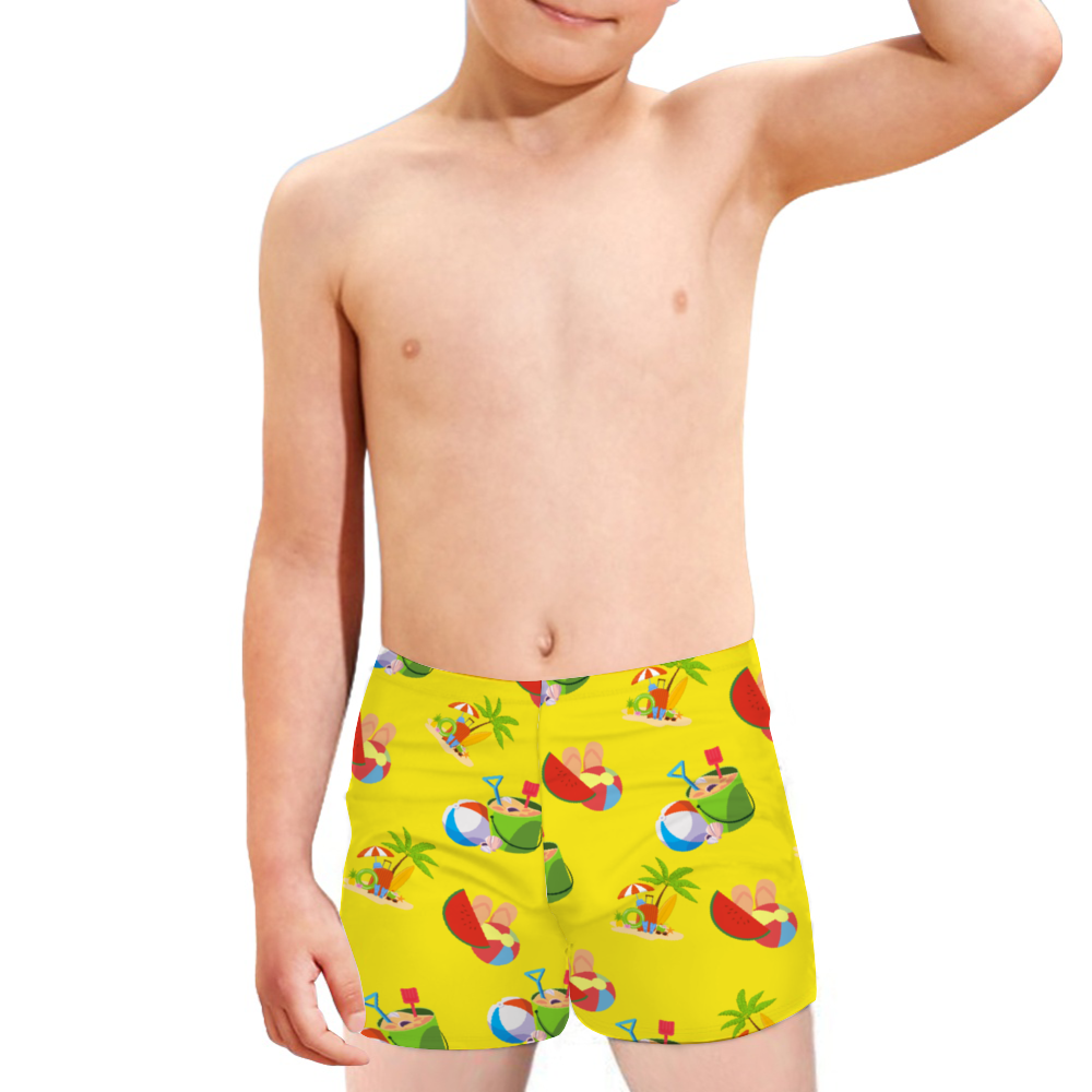 9 - Beach Goods Boys Quick Dry Swimming Trunks - Boys swim trunks at TFC&H Co.