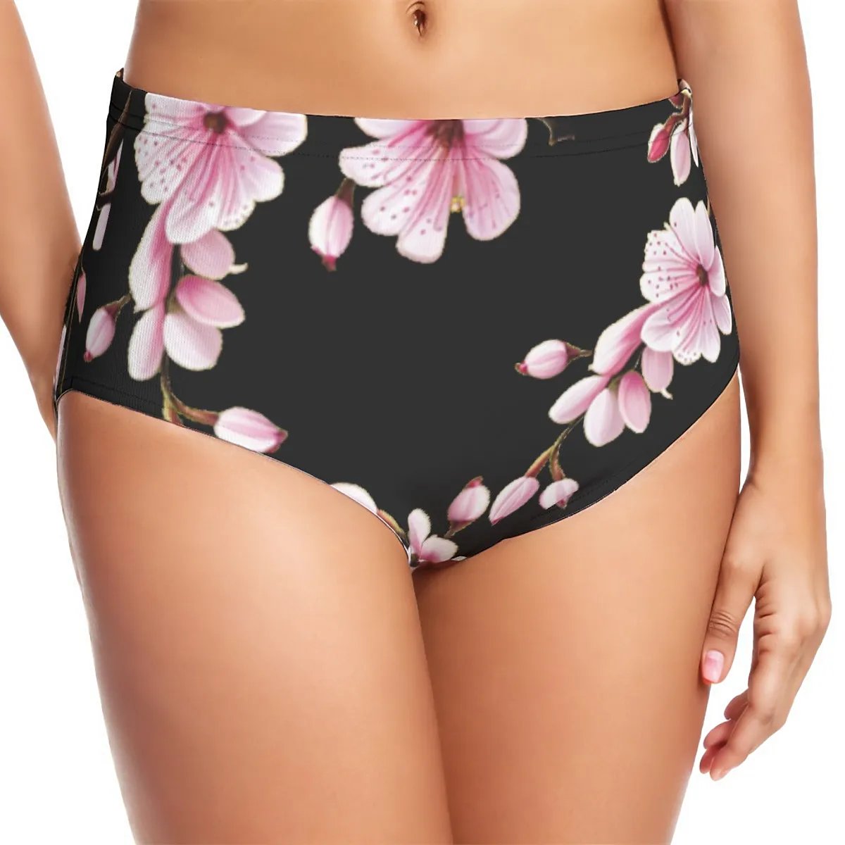 - Cherry Blossom Halter Top Women's Bikini Swimsuit - womens bikini at TFC&H Co.
