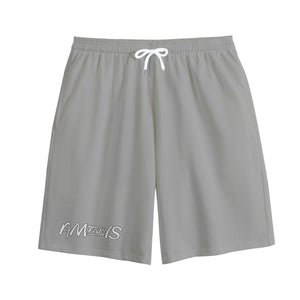 Gray - AM&IS Men's Gray Shorts | 100% Cotton - mens shorts at TFC&H Co.